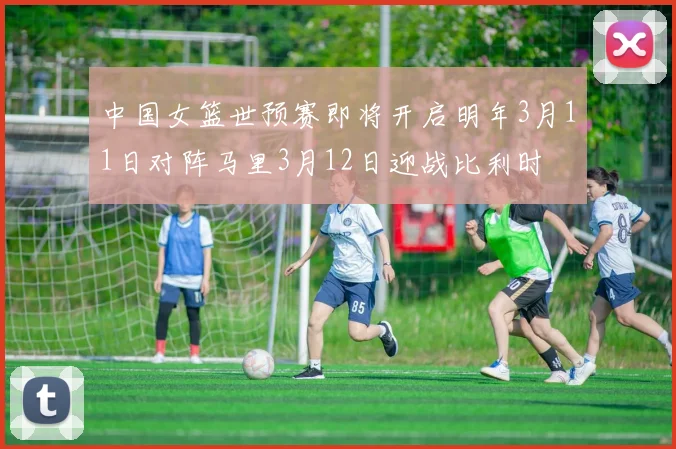 中国女篮世预赛即将开启明年3月11日对阵马里3月12日迎战比利时